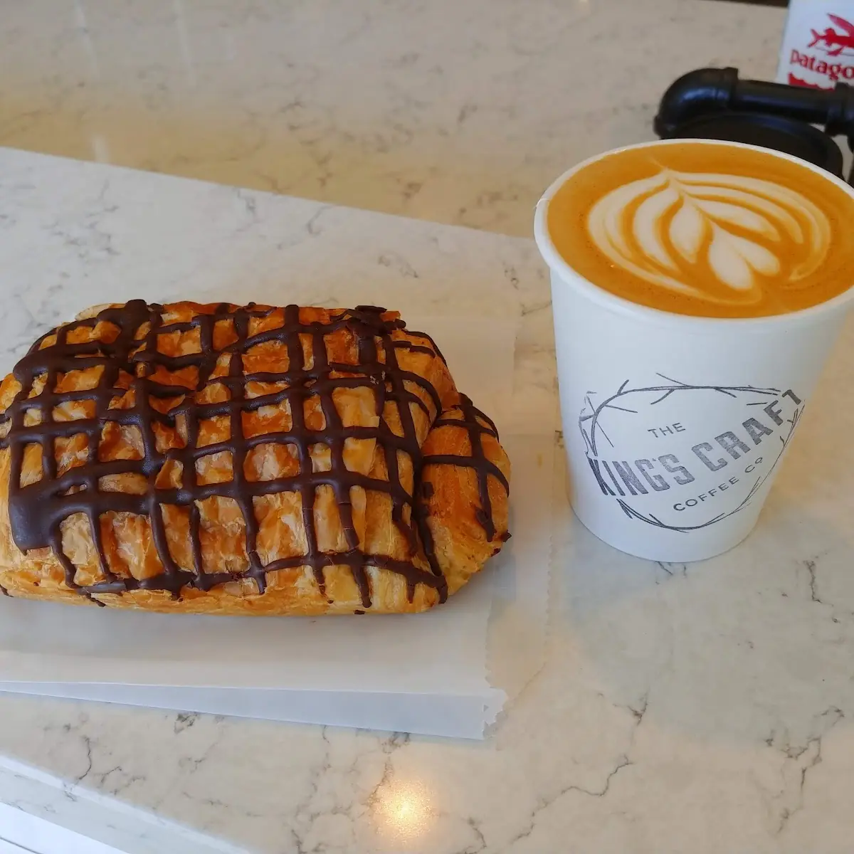 Cubano Coffee Chocolate Croissant