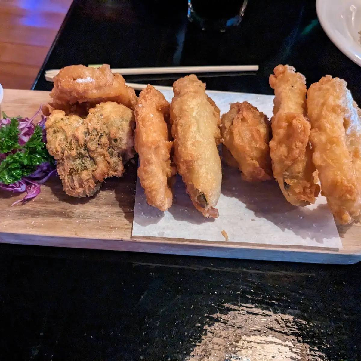 Vegetable Tempura Lunch