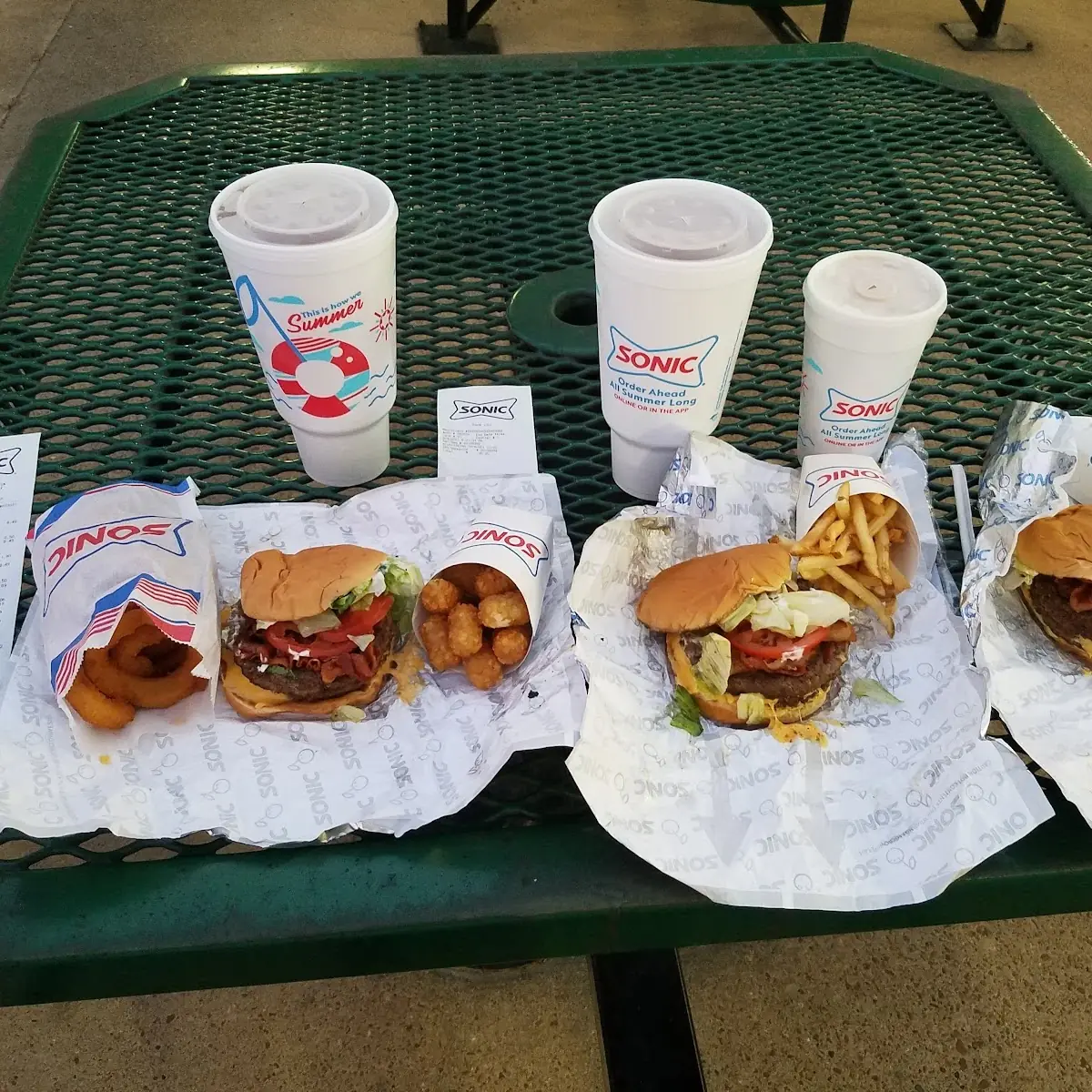 Bacon Double Cheeseburger Combo