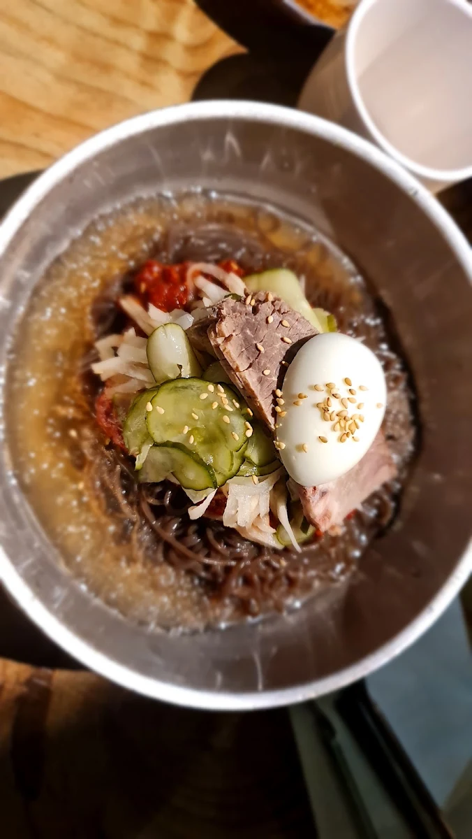 Cold Noodles, Korilla BBQ Restaurant