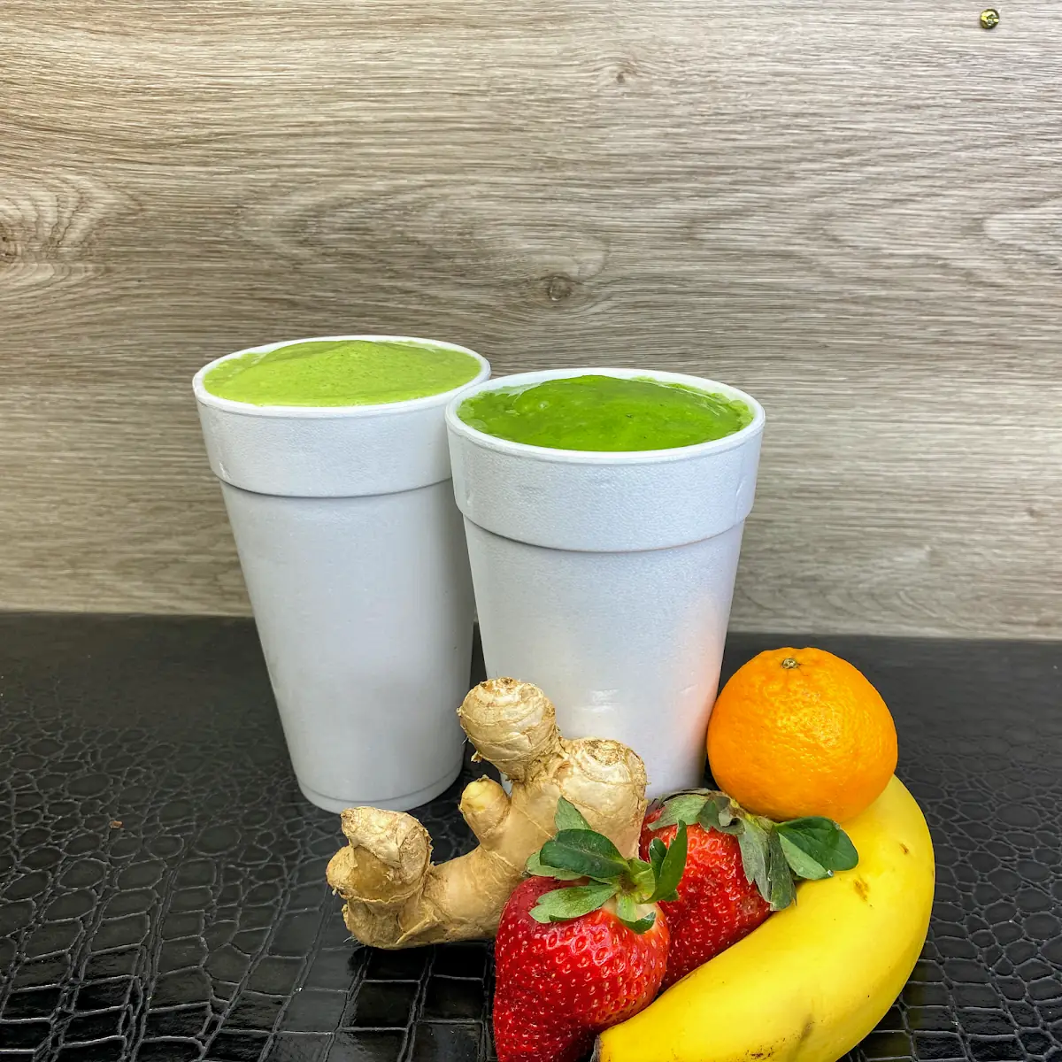 Balsamic Chicken Wrap and Smoothie