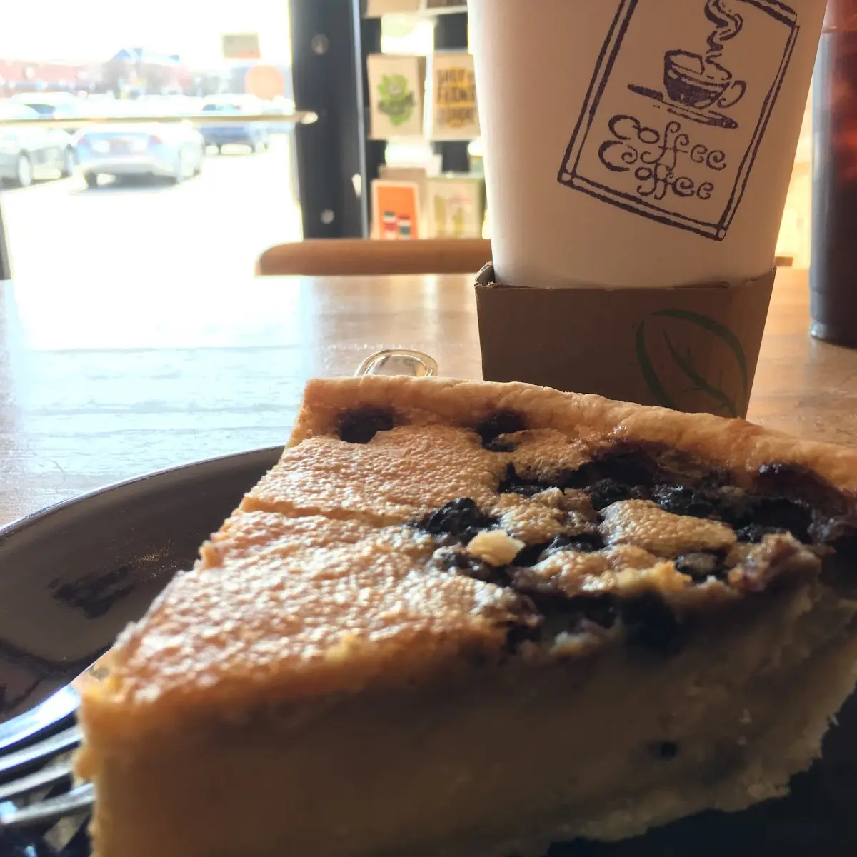 Blueberry Pancake Pie