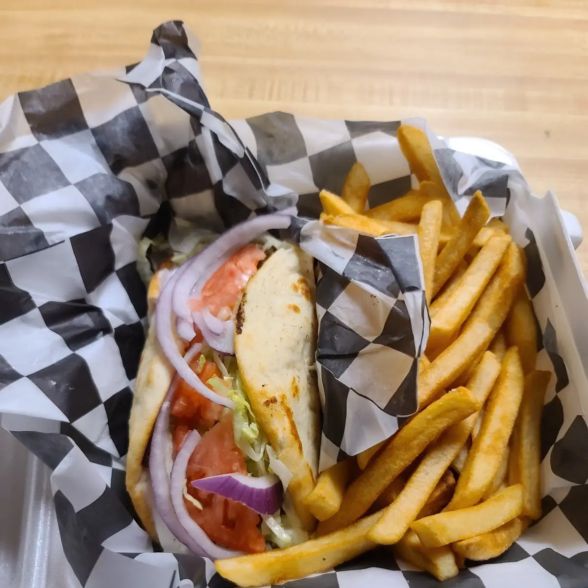 Gyro Sandwich Combo