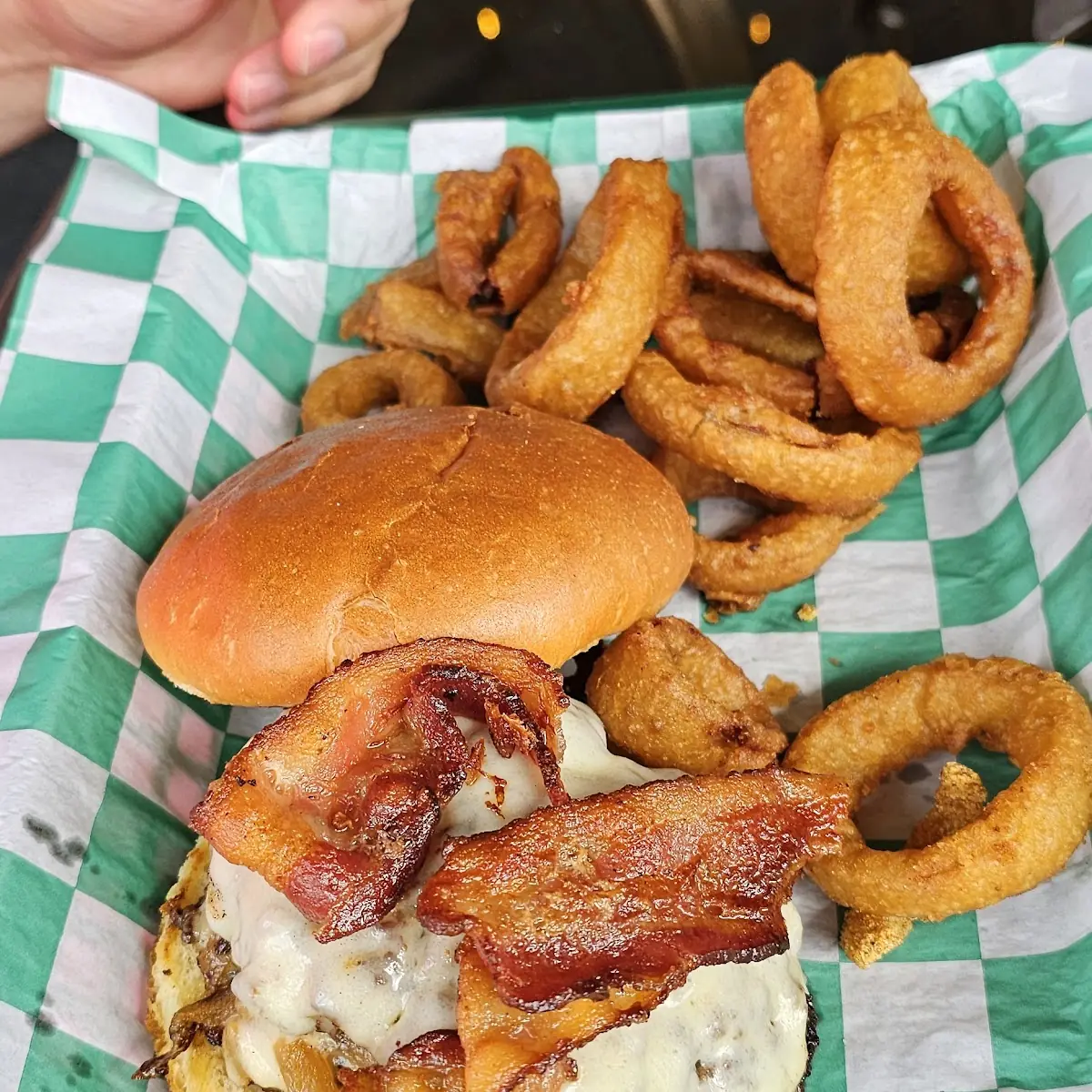Swiss Mushroom Burger