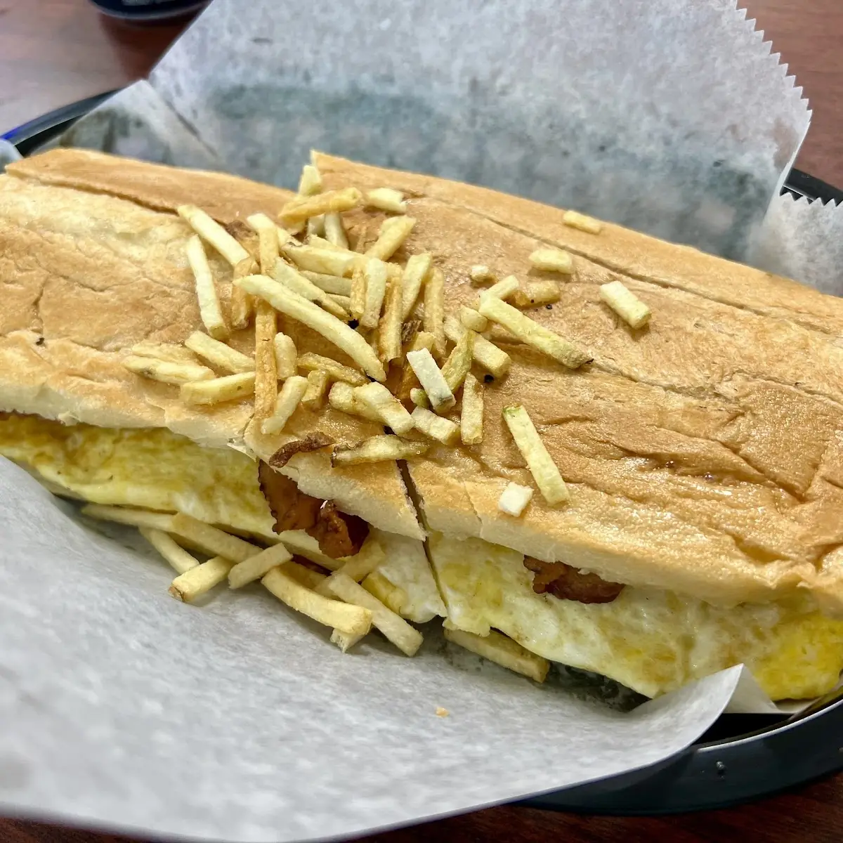 Breakfast Sandwich Cubano
