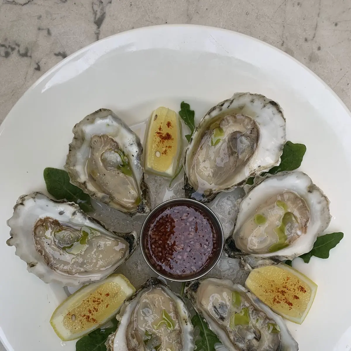 Raw Oysters