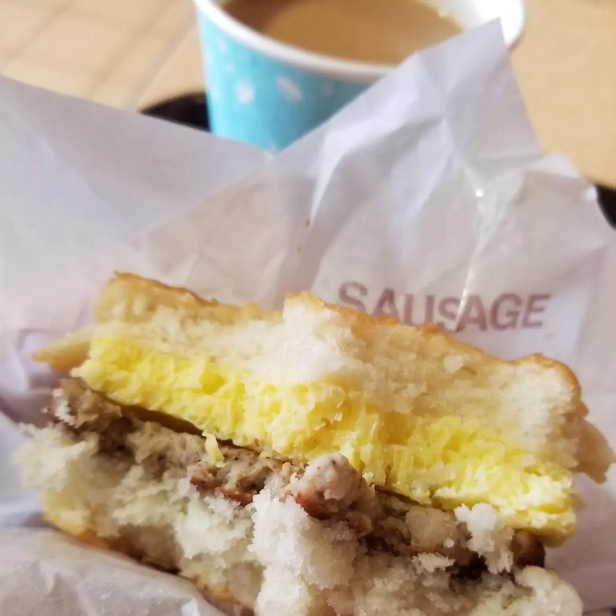 Sausage Egg Cheese Biscuit