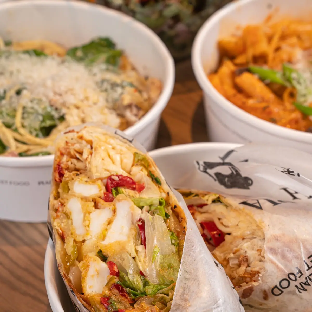 Crispy Chicken blt Piada