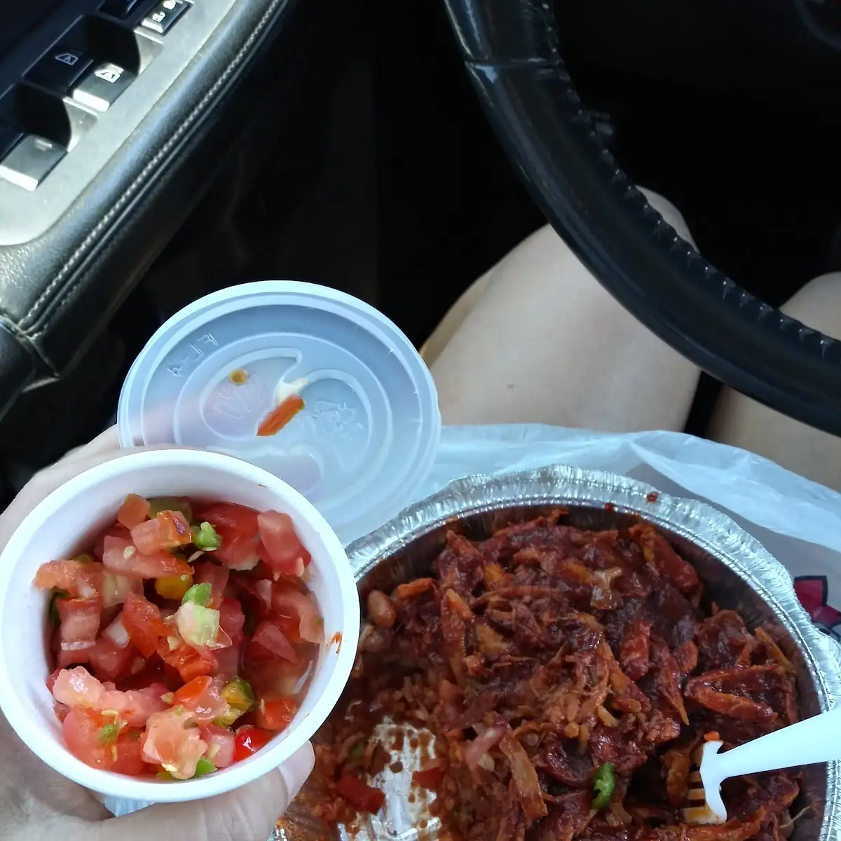 Red Chili Shredded Chicken Bowl