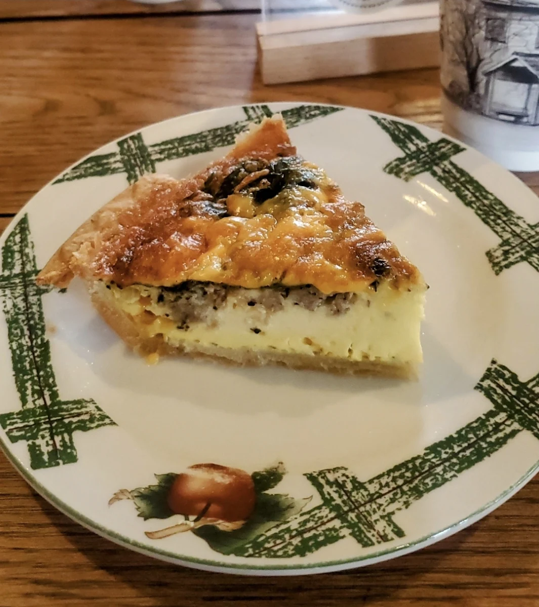 Spinach Cheese Quiche