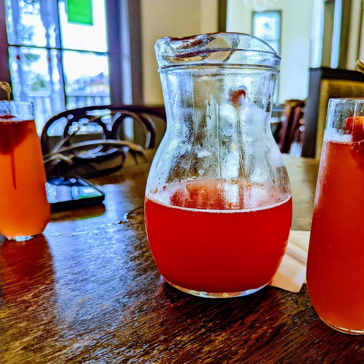 Strawberry Mimosas