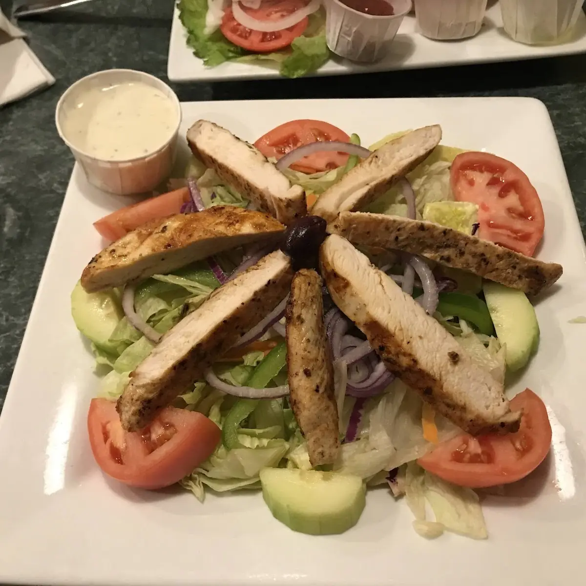 Grilled Chicken Garden Salad