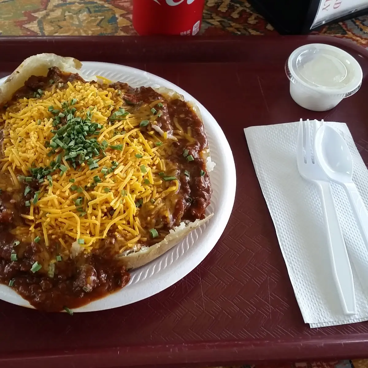 Chili Cheese Spud