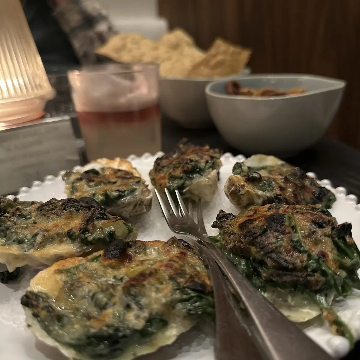 Oysters Rockefeller