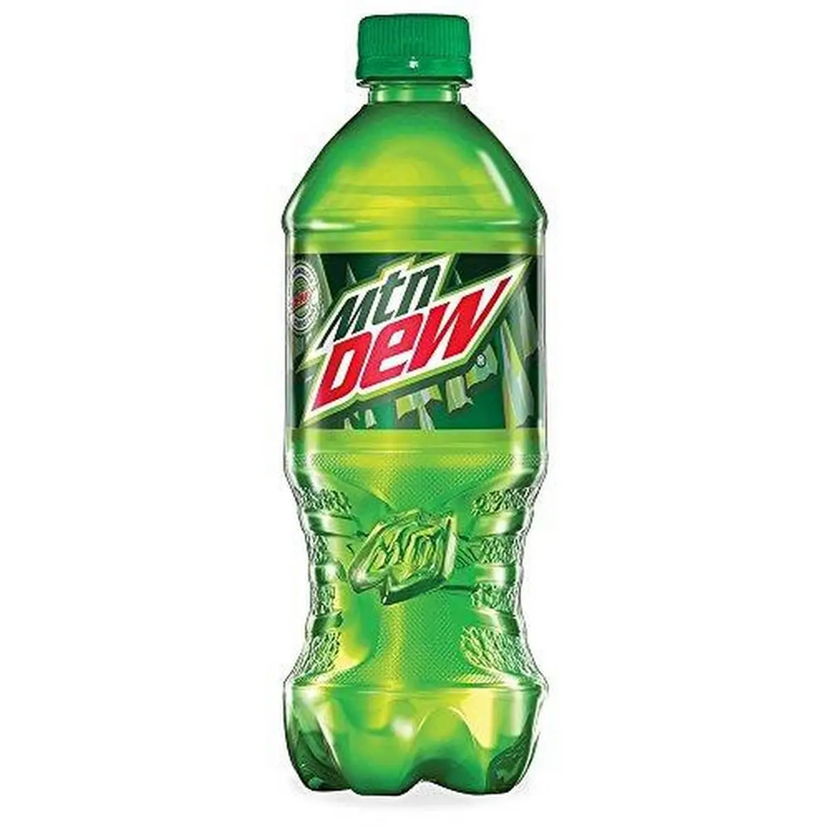 Mountain Dew Code Red Cherry Soda Pop 20 Oz Bottle