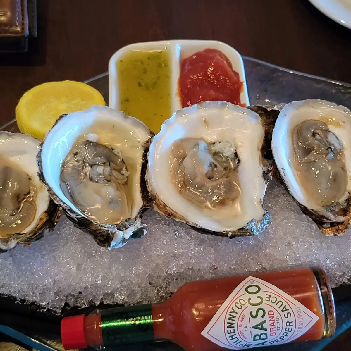 Oysters on the Half Shell
