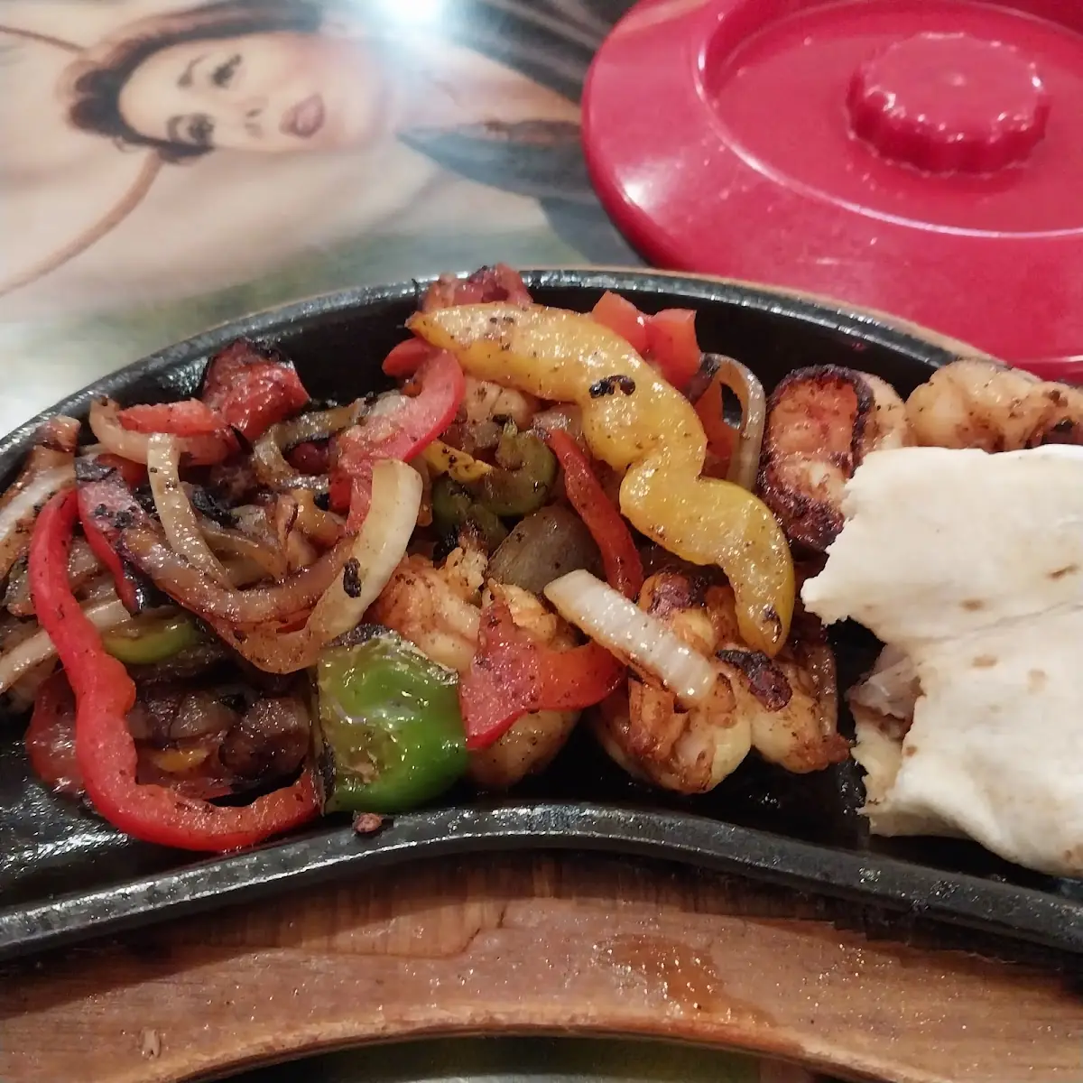 Shrimp Fajitas