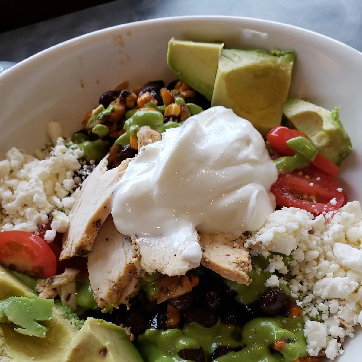 Baja Salad with Chicken Bowl