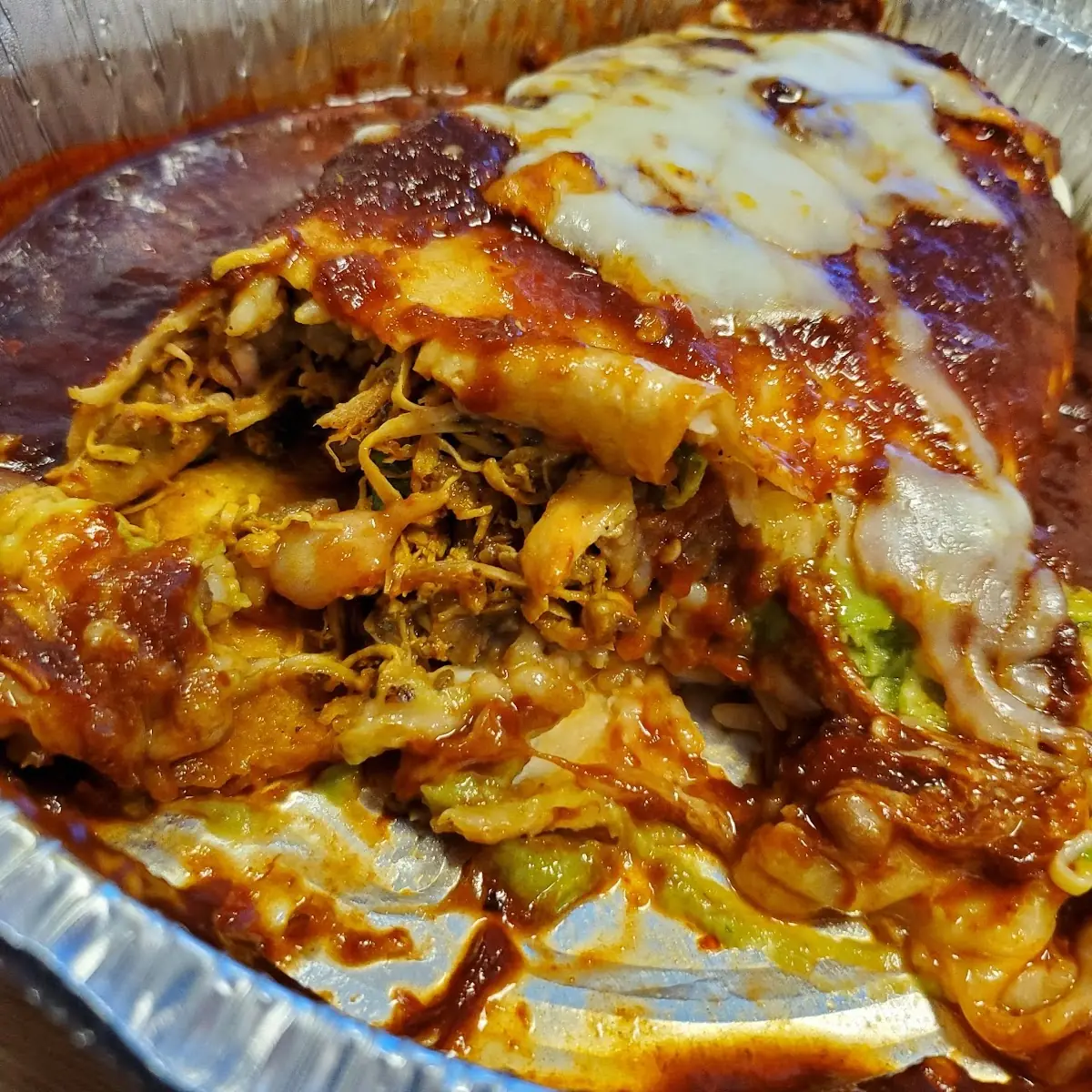 Wet Chicken Burrito