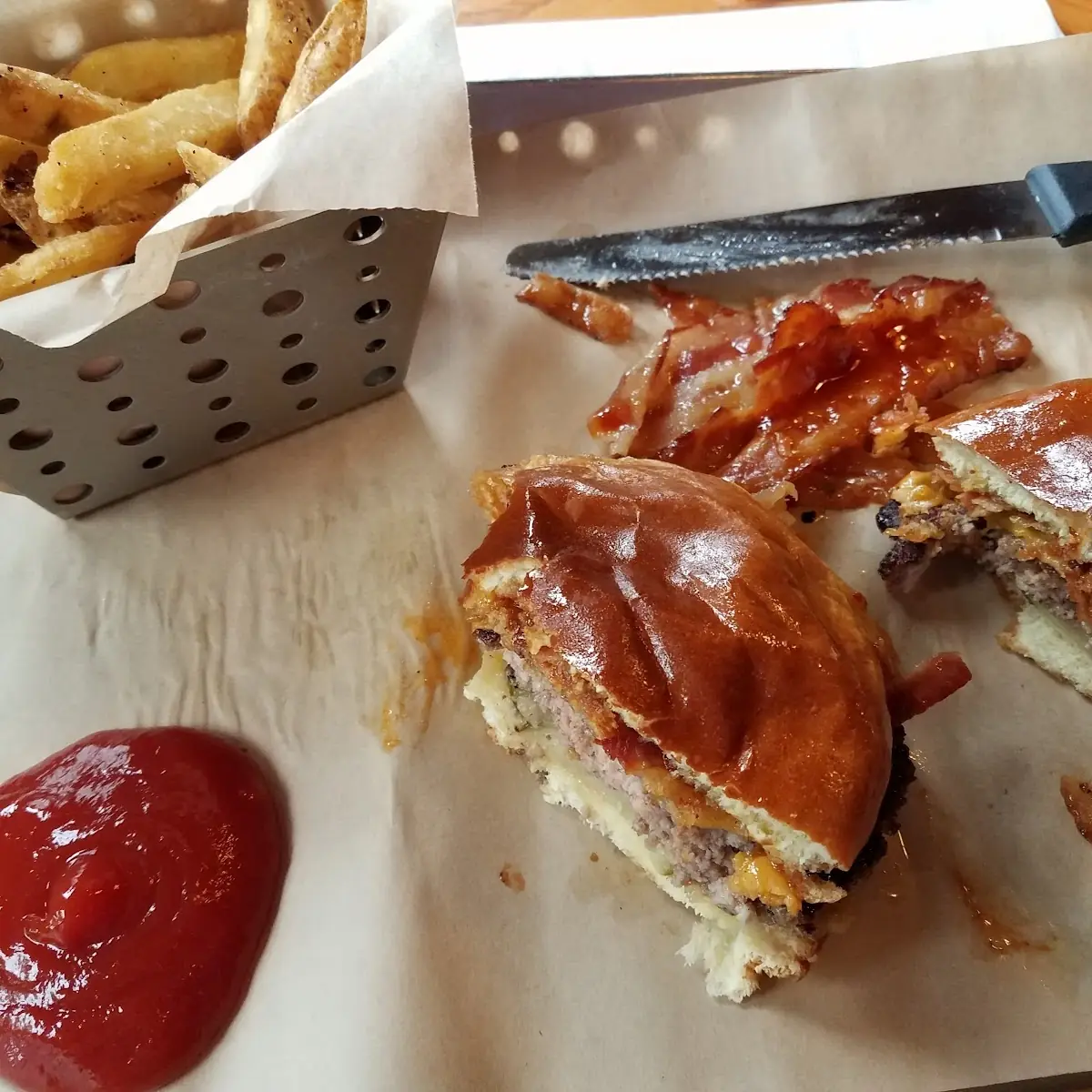 Ultimate Bacon Burger with Modifications