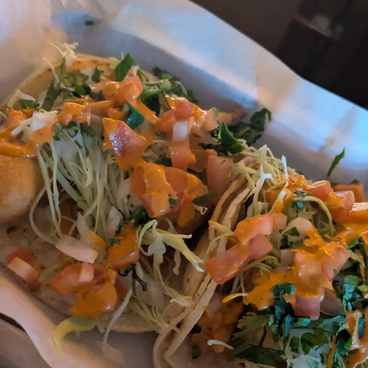 Baja Fried Shrimp Tacos