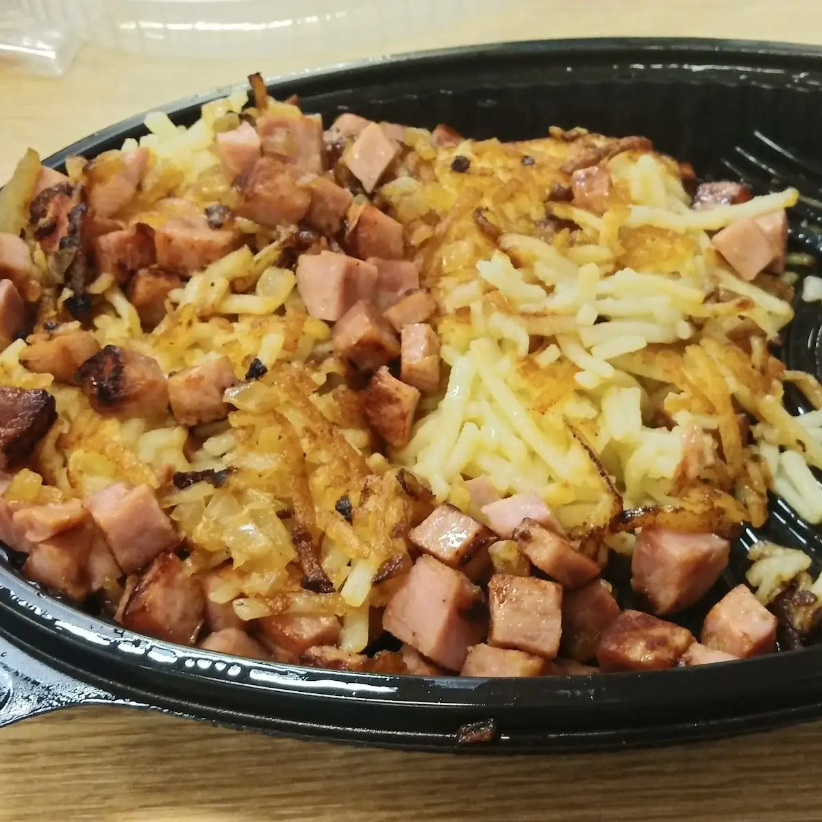 Double Hash Browns with Double Chunks & Onions