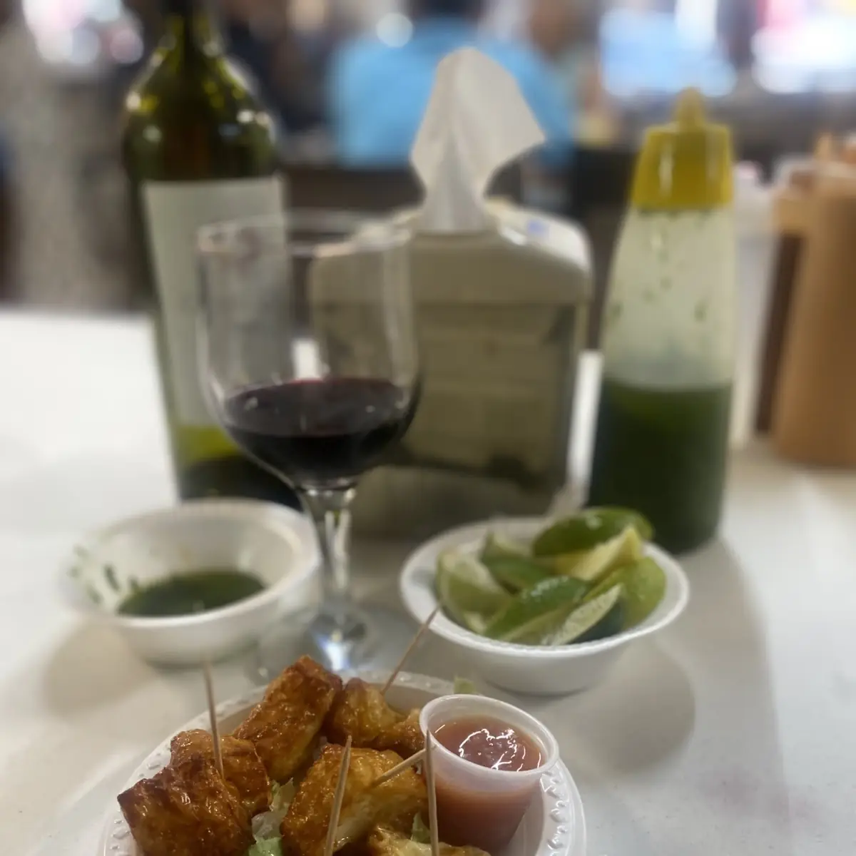 Queso Frito Con Salsa De Guayaba