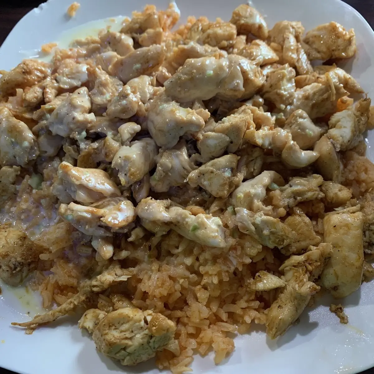 Grilled Chicken and Melted Cheese