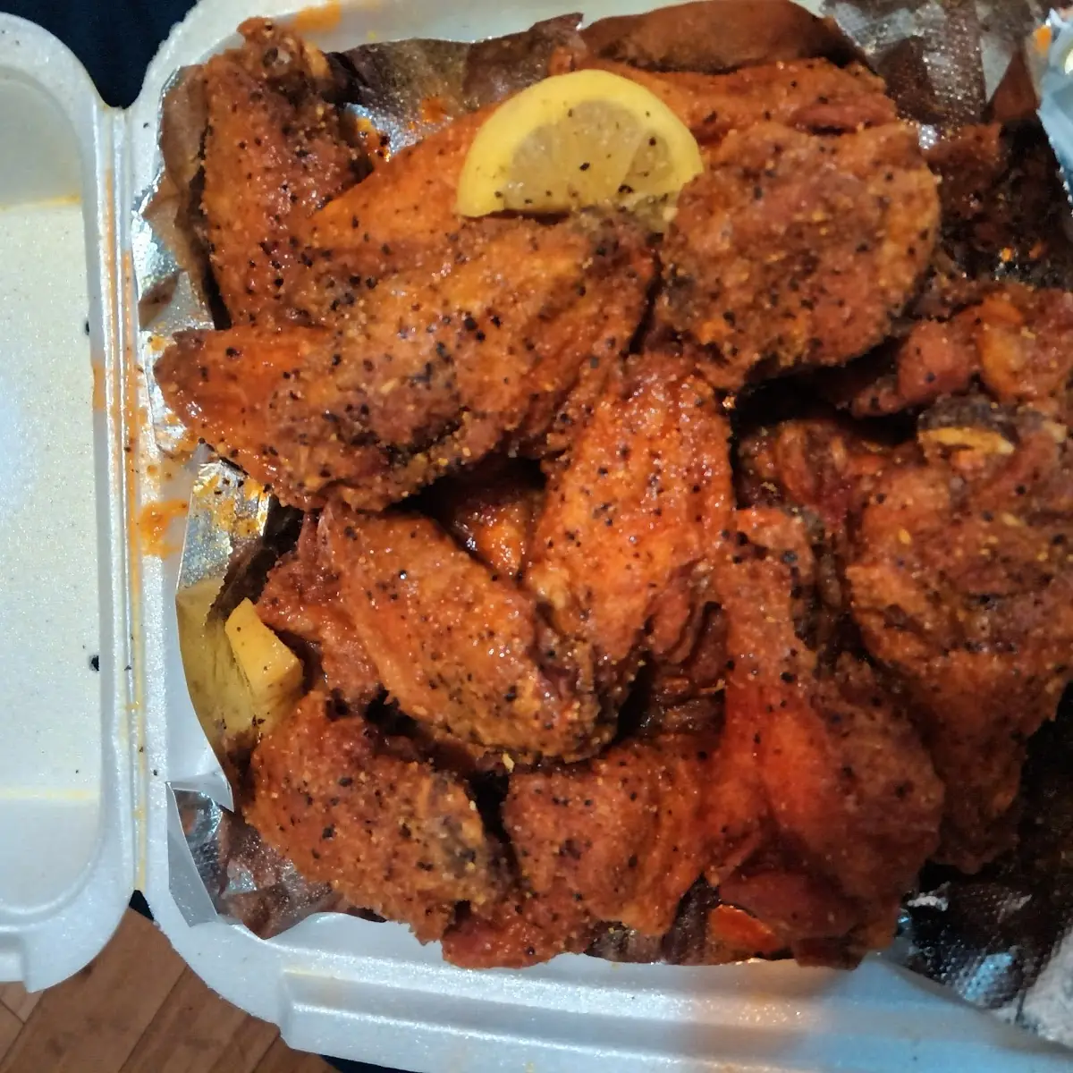 Hot Lemon Pepper Wings