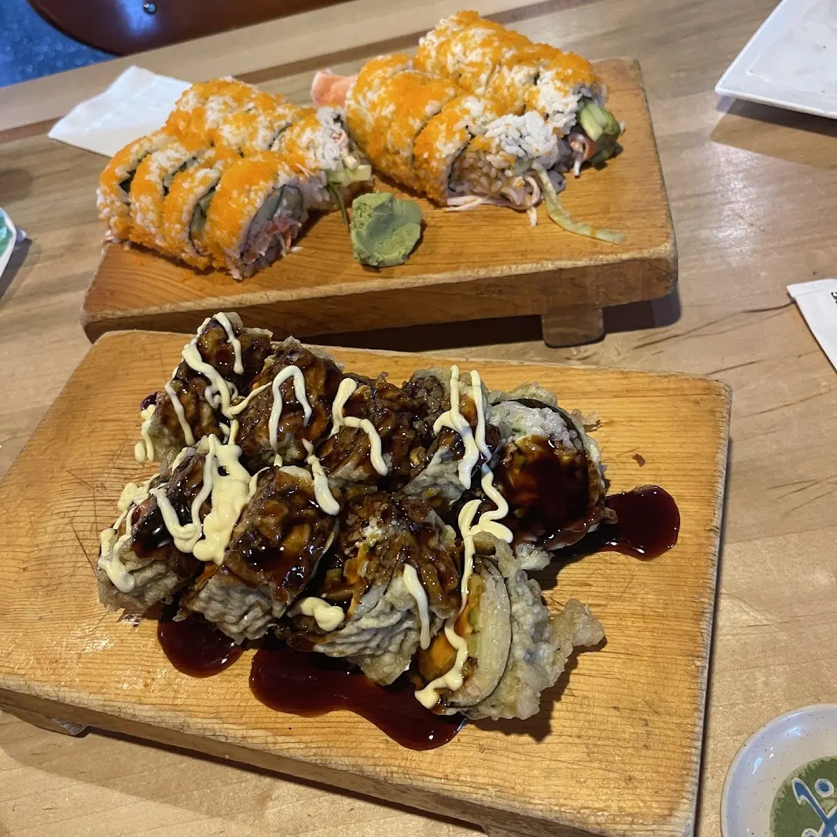 Vegas and California Roll