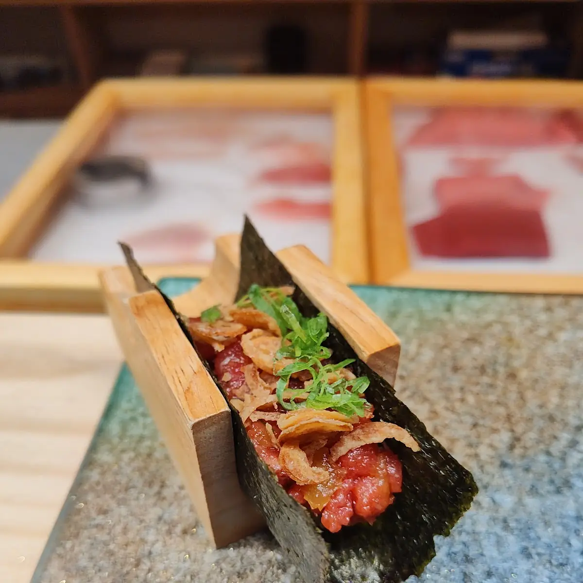 Wagyu Uni Hand Roll