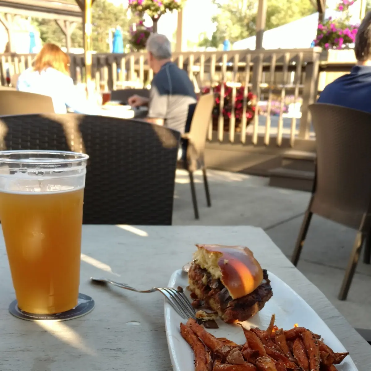 Burger Sweet Potato Fries