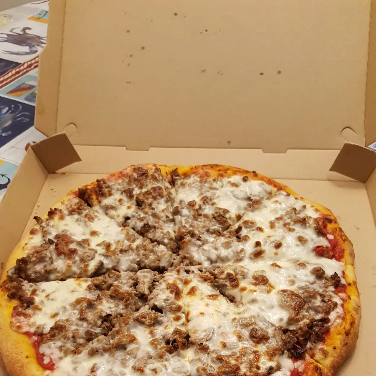 All Meat Pizza