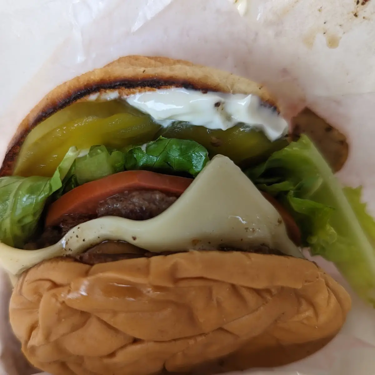 Mushroom Swiss Burger