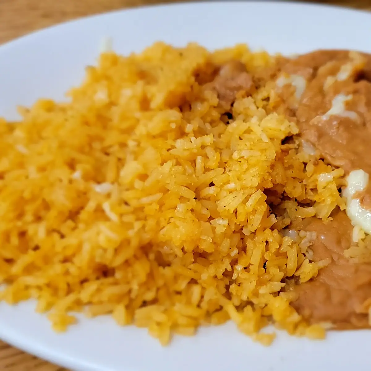Rice and Refried Beans