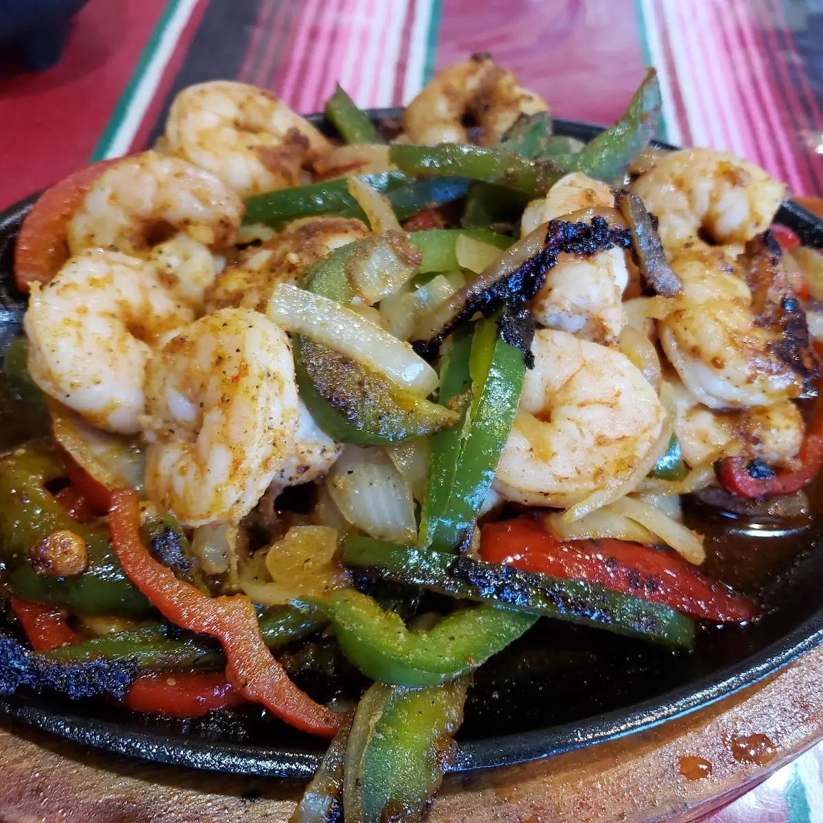 Shrimp Fajitas