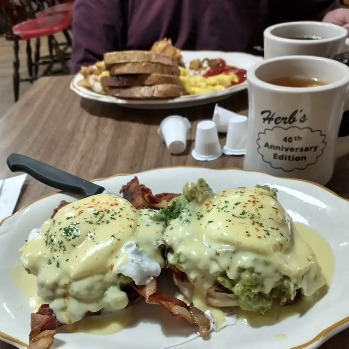 Guacamole Eggs Benedict
