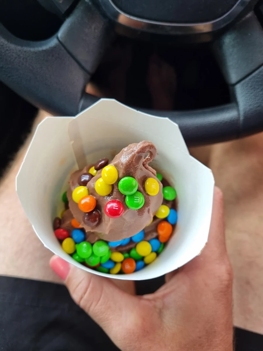 M&M Mcflurry with Chocolate Ice Cream, McDonald's Augustine Heights