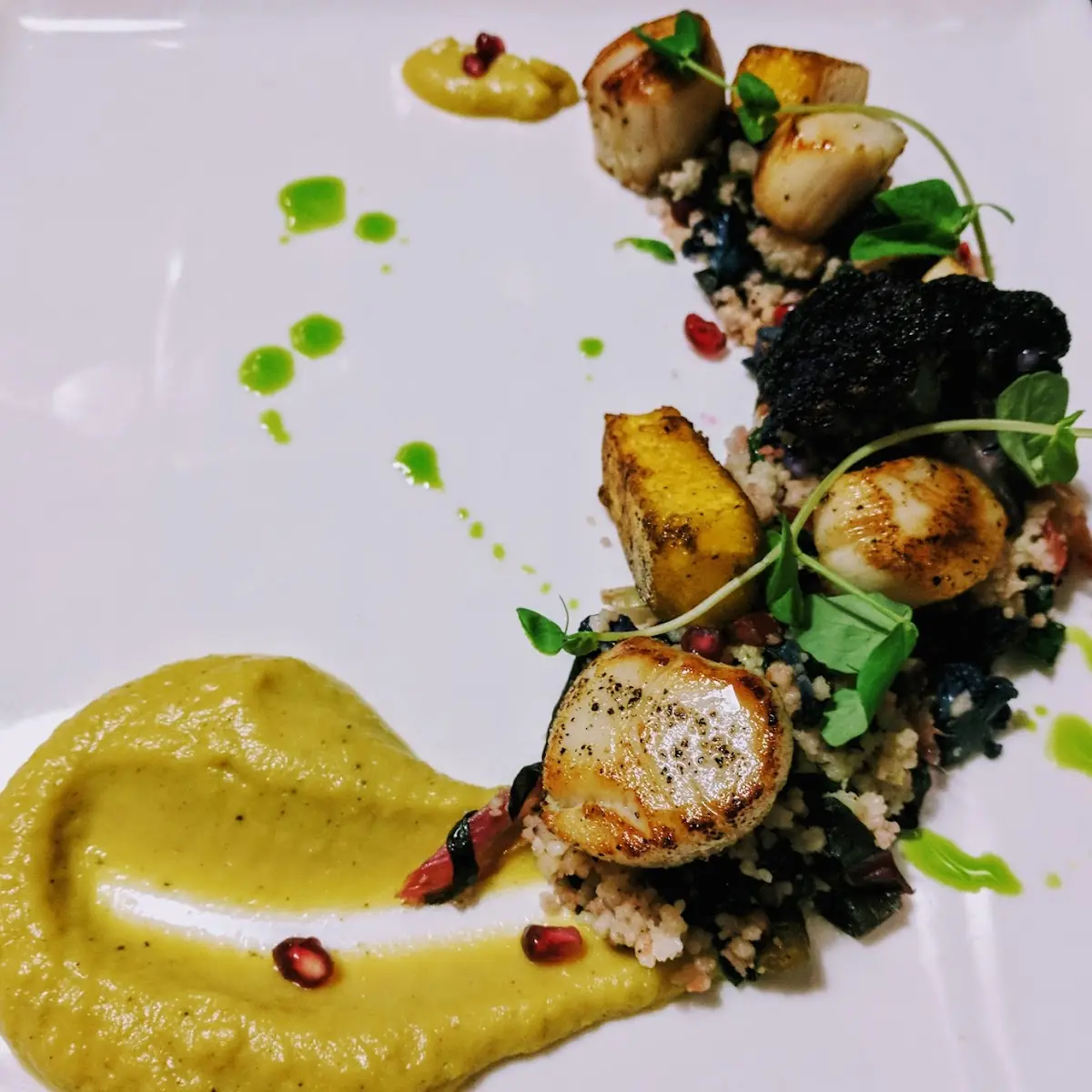 Seared Scallops