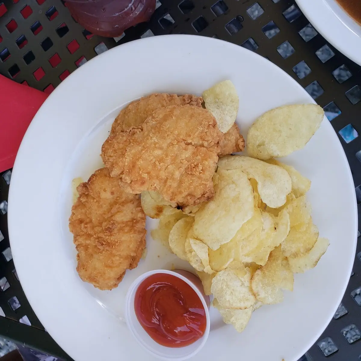 Chicken Tenders and Chips