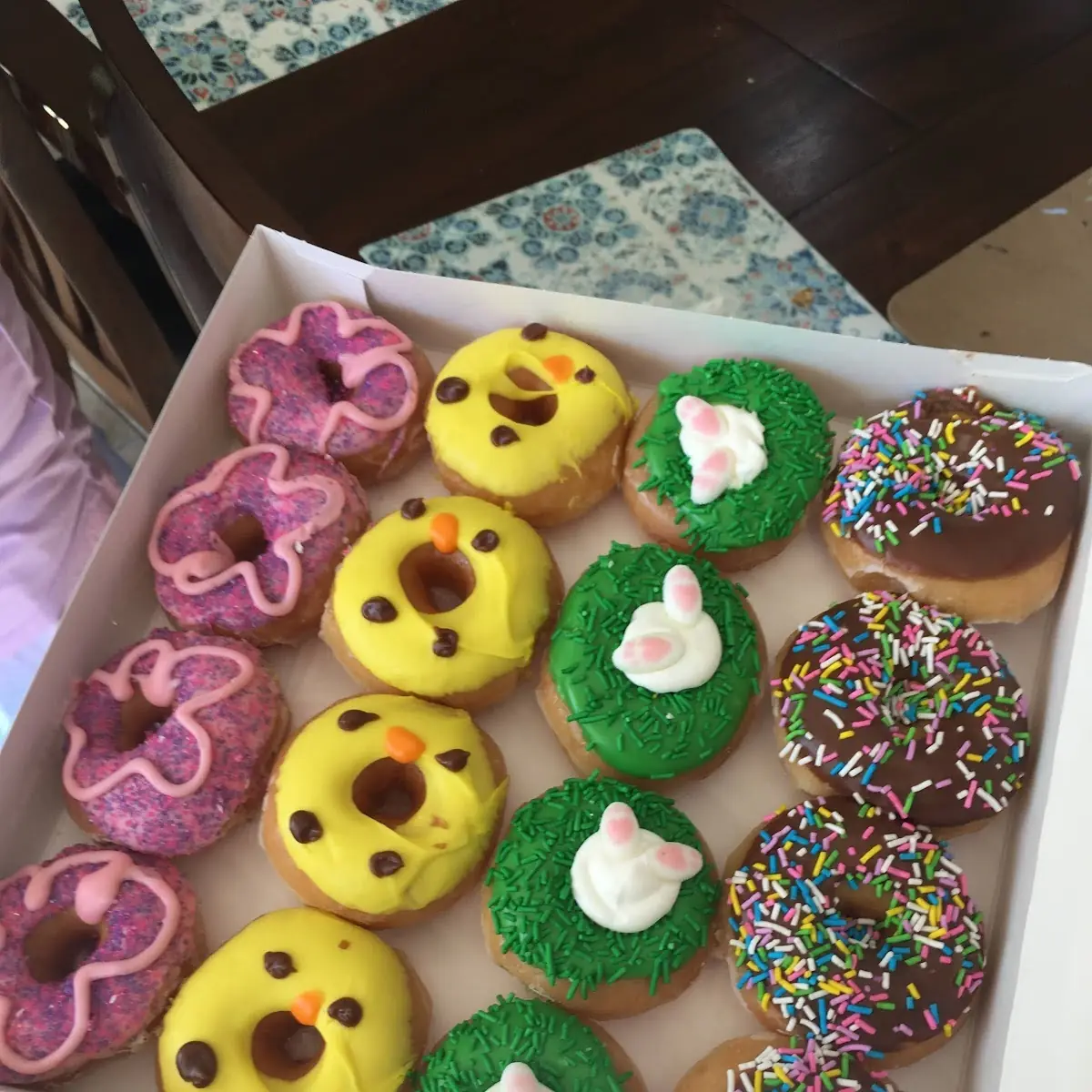 Easter Mini Donuts