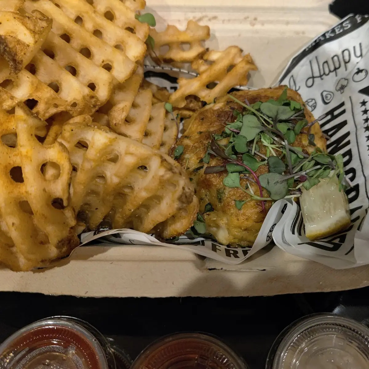 Seasoned Waffle Fries