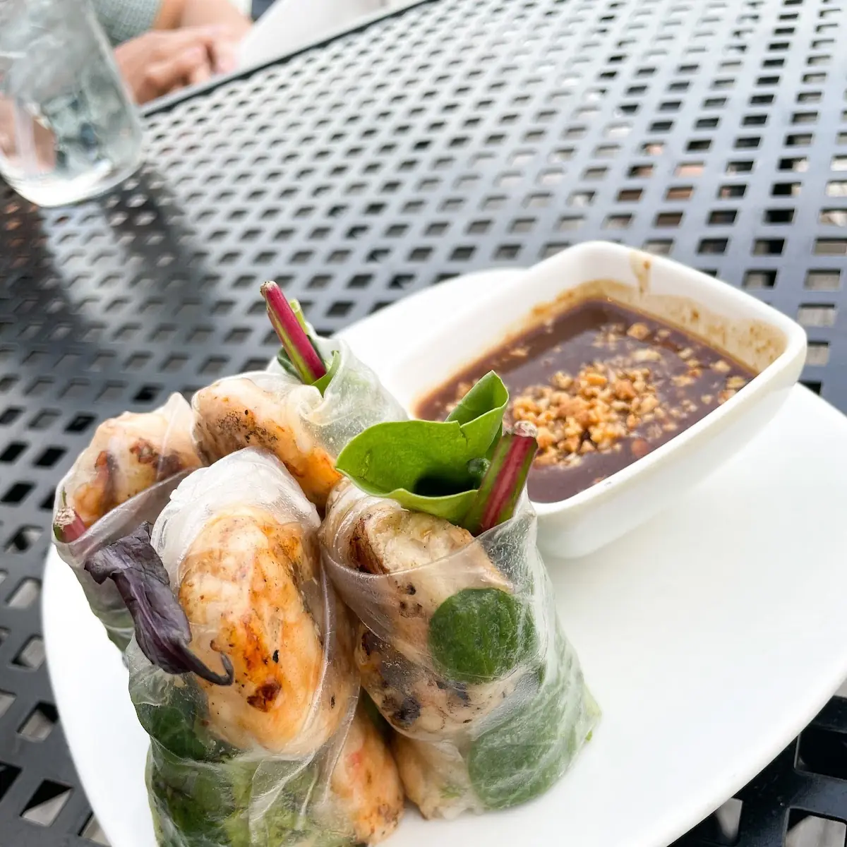 Soy Garlic Beef Summer Rolls