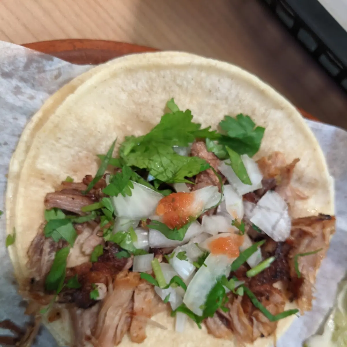 Pork Carnitas Taco