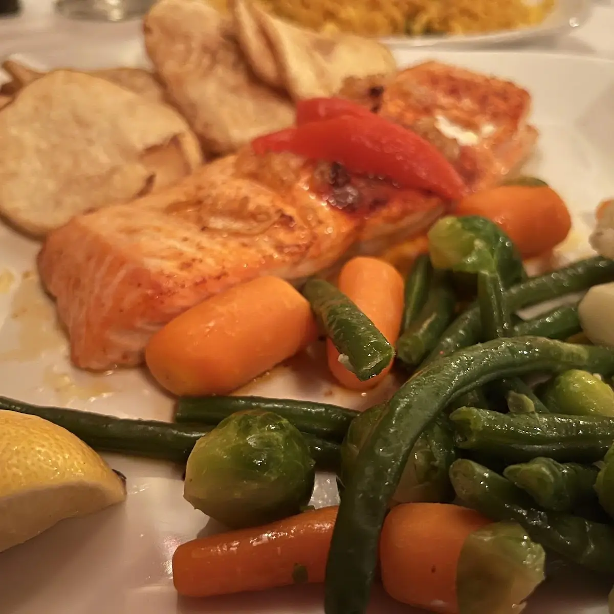 Salmon Mixed Vegetables