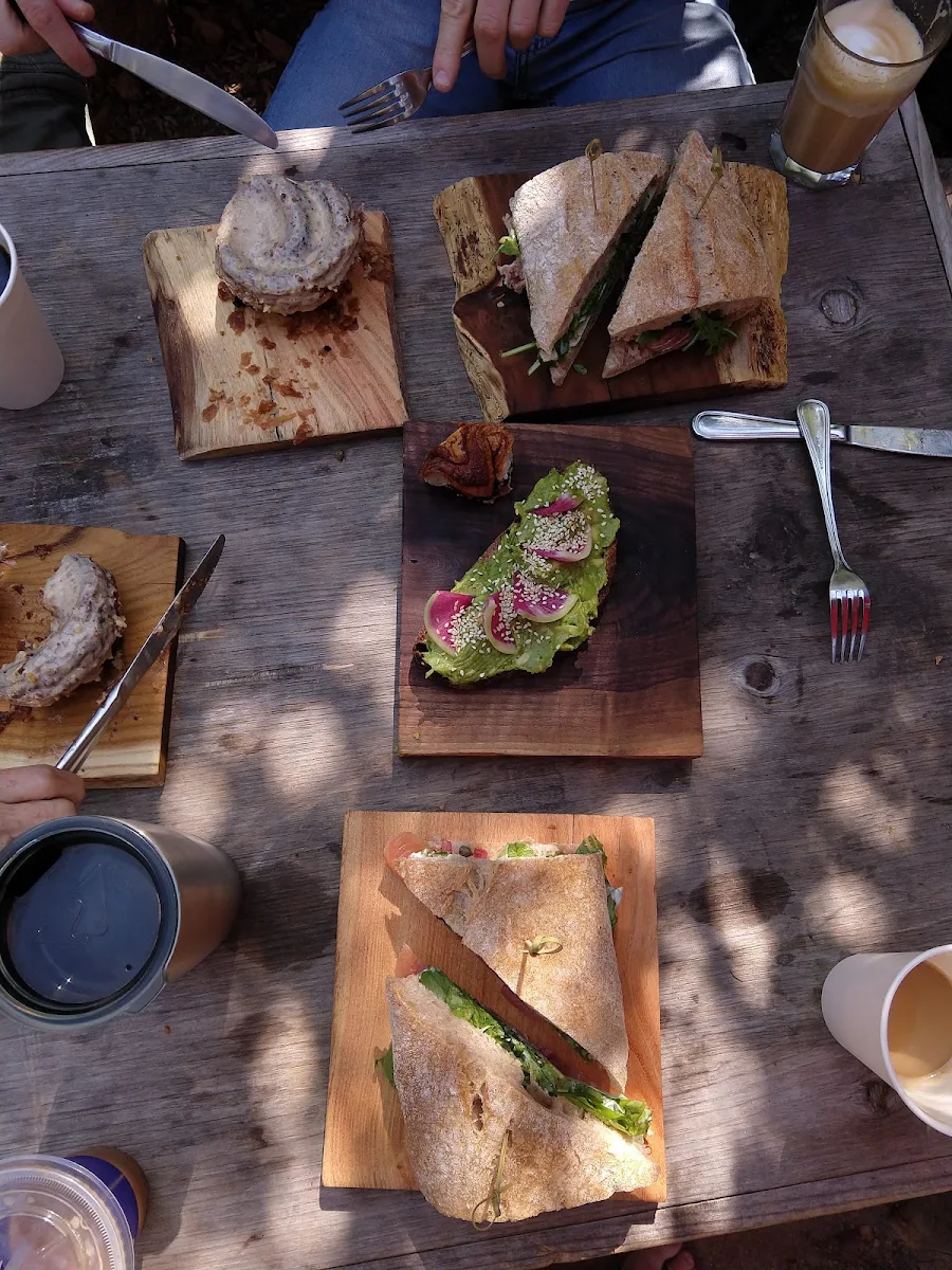 Avocado Toast and Ham Cheese