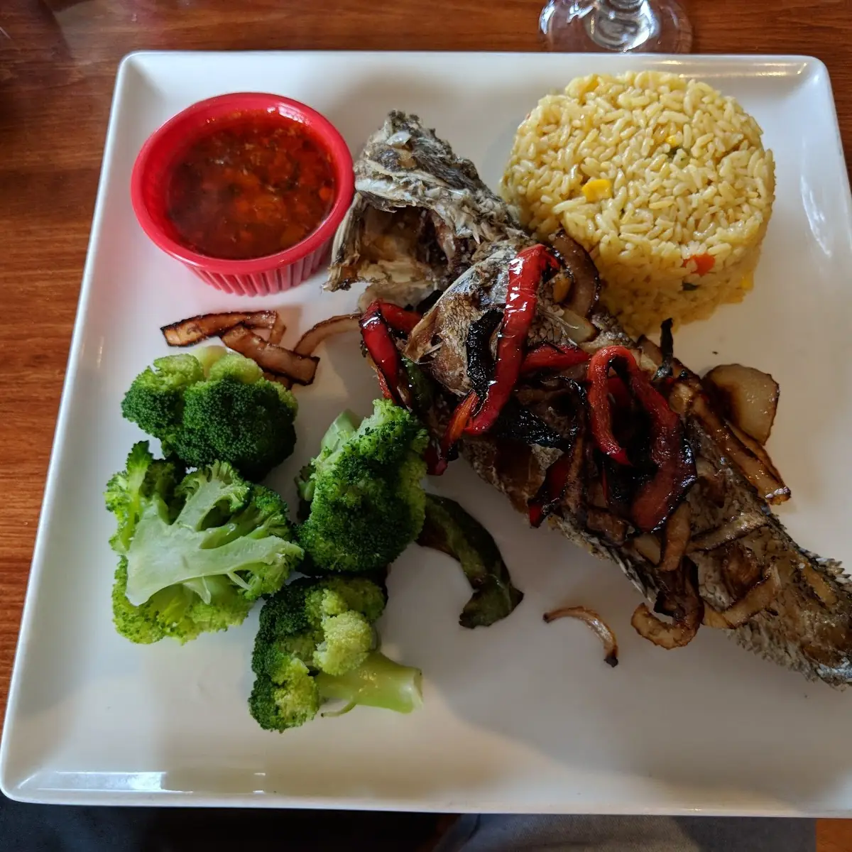 Fried Sea Bass