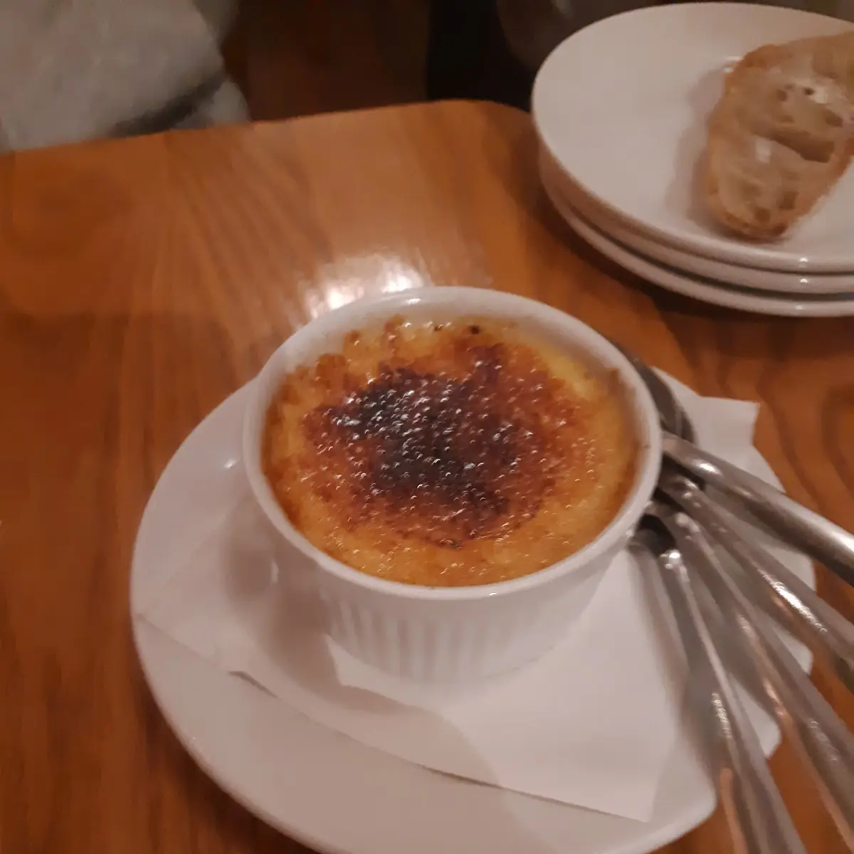 Raspberry Creme Brulee
