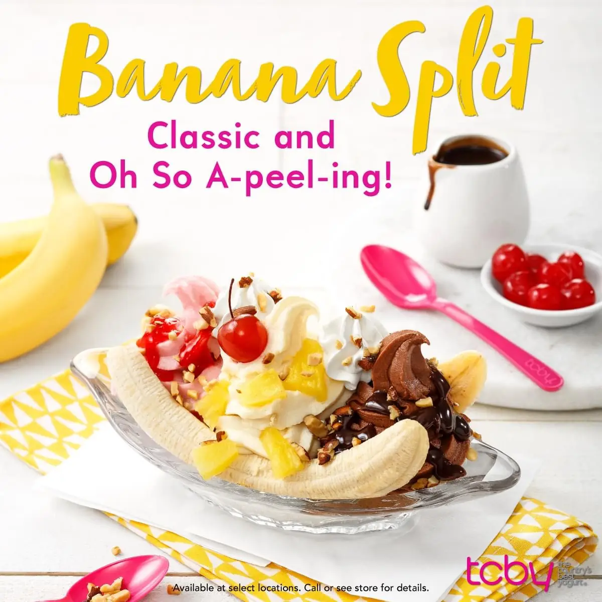 Banana Split Traditional w Mixed Nuts