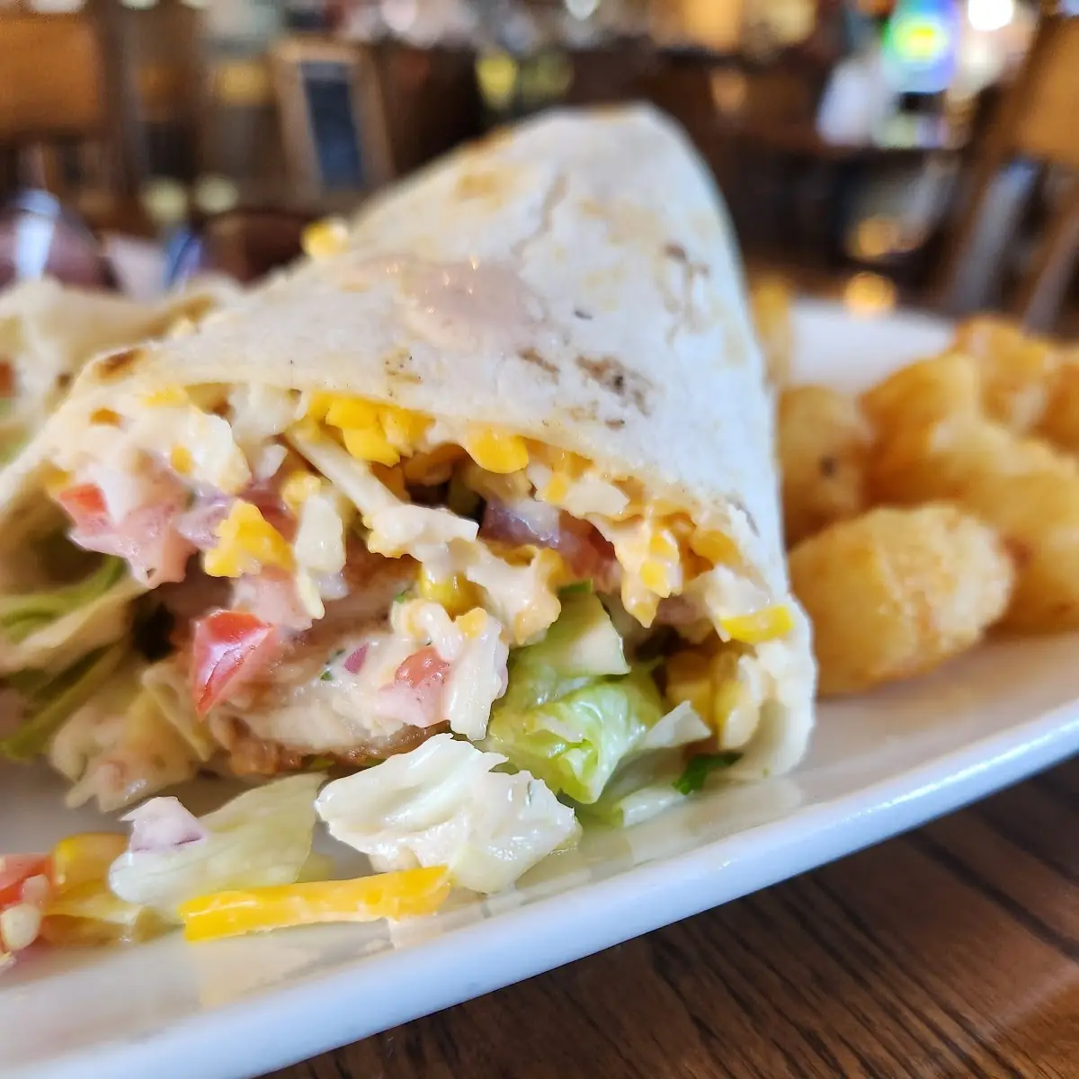 Southwestern Chicken Wrap